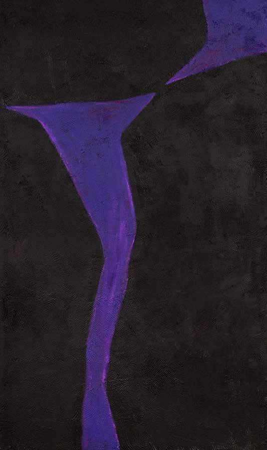 Menhirs B, 2001 by Hanna Zawa-Cywińska