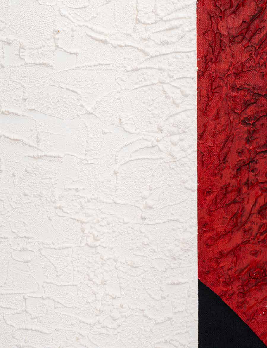 Composition in Red and White, 1992 by Hanna Zawa-Cywińska