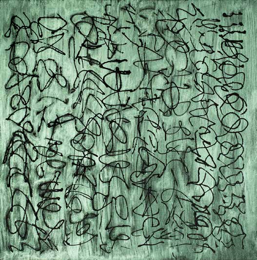 Tablica G-I, 2001 by Hanna Zawa-Cywińska