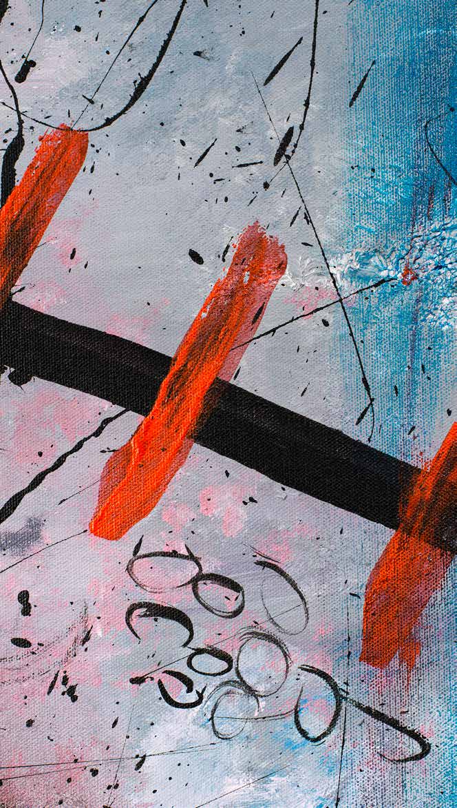 Detail of a late work by Hanna Zawa-Cywińska